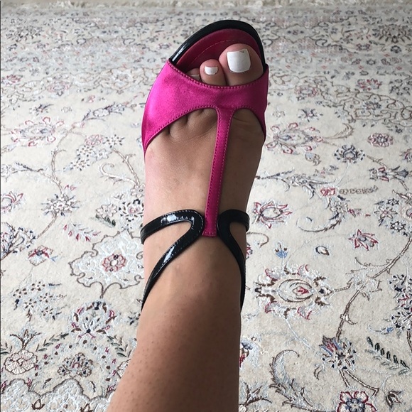 Runway sample Giuseppe Zanotti hot pink/black - 37 - Picture 3 of 5